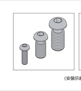 半圓頭螺栓三維圖 半圓頭螺栓三維圖