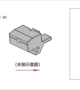 鋁型材網(wǎng)片夾塊三維圖 鋁型材網(wǎng)片夾塊三維圖