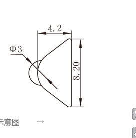 鋁型材彈性螺母物理參數2 鋁型材彈性螺母物理參數2